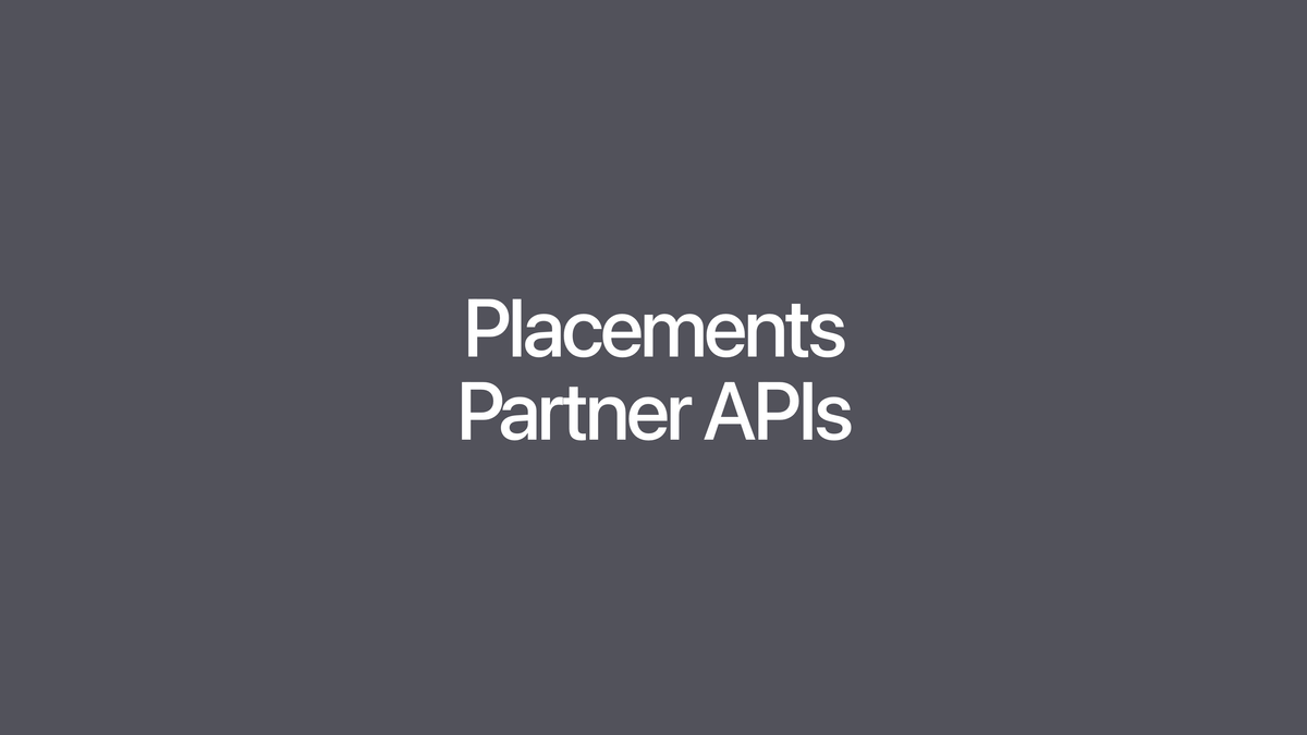 From file drops to write-back: maturing the Placements REST API