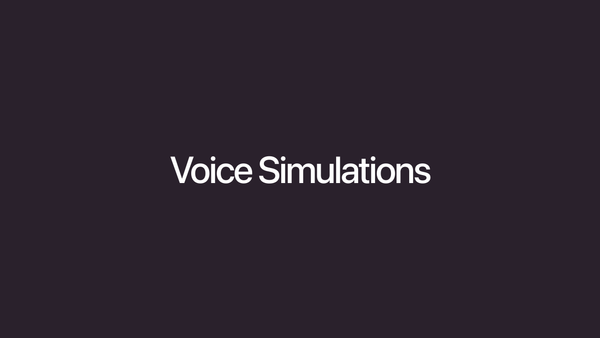 Introducing HealthTasks Voice Simulations
