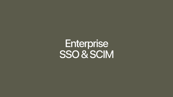 Enterprise SSO and SCIM with WorkOS