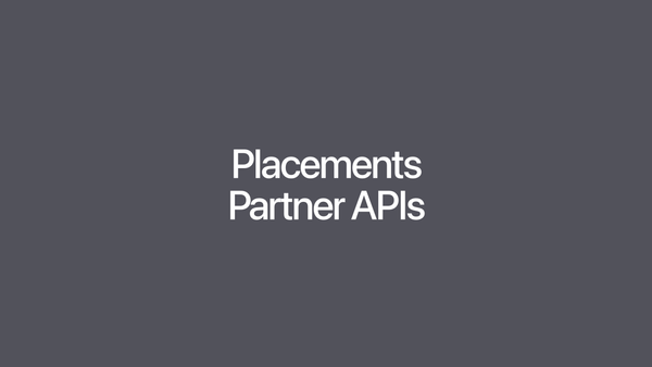 From file drops to write-back: maturing the Placements REST API